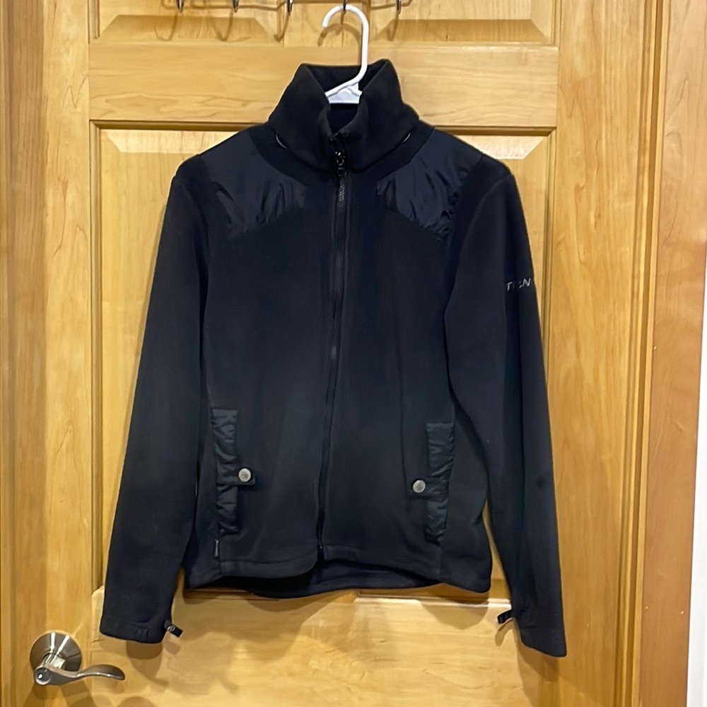 Columbia black fleece jacket size S women
